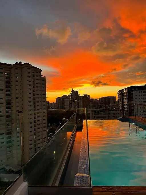 Appartement Apartmento En El Corazon De La Ciudad Con Piscina Infinita Y Vista Al Mar Saint-Domingue