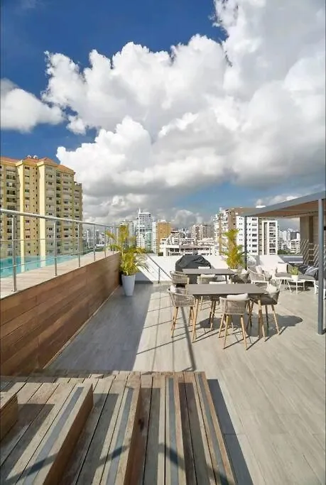 Διαμέρισμα Apartmento En El Corazon De La Ciudad Con Piscina Infinita Y Vista Al Mar Σάντο Ντομίγκο